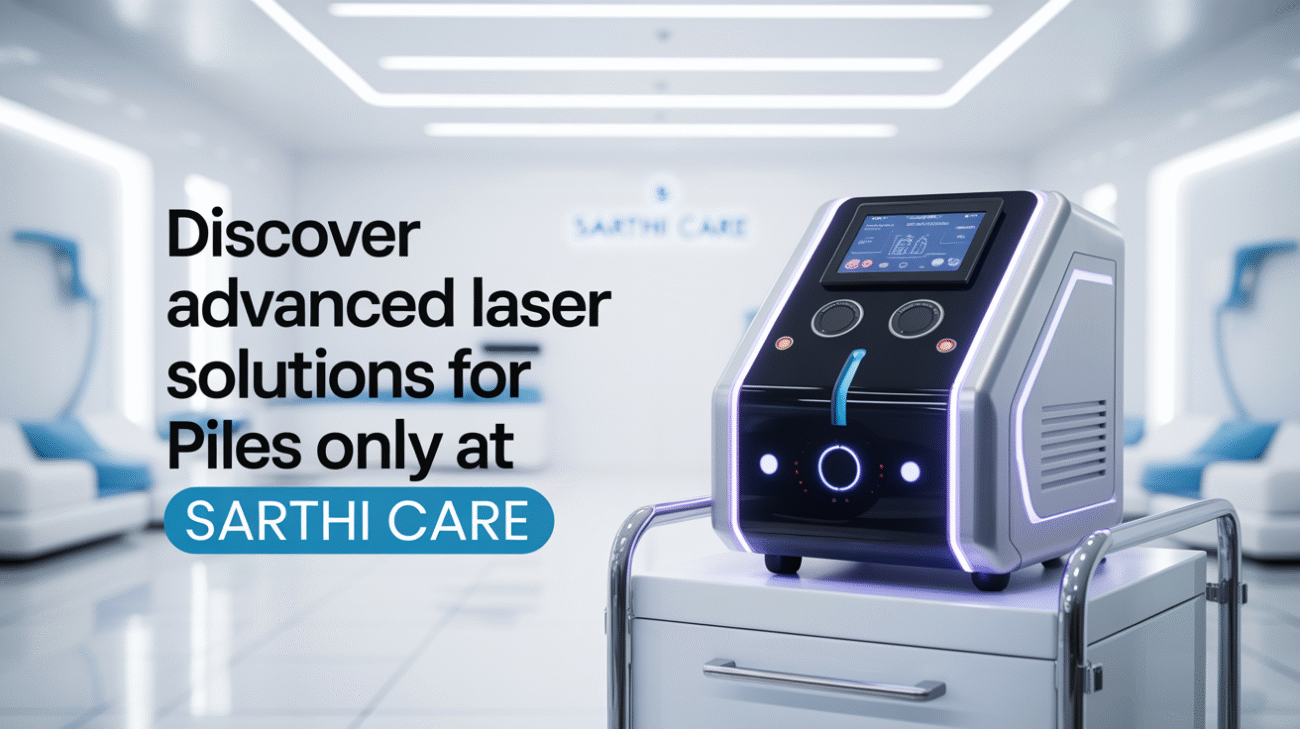 Discover Advanced Laser Solutions for Piles Only at Sarthi Care