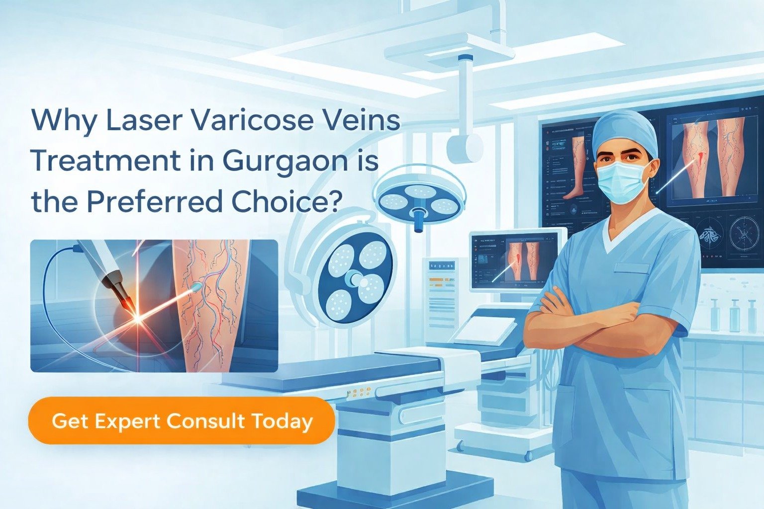 Laser Varicose Veins Treatment in Gurgaon