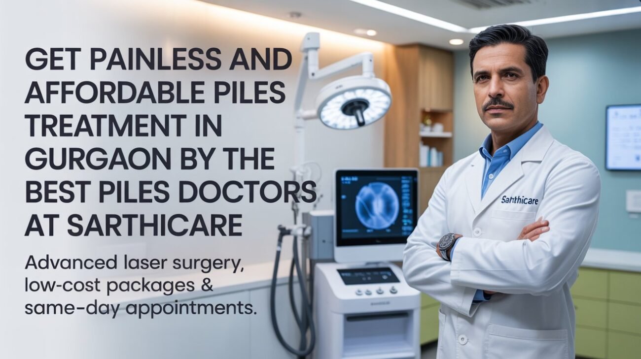 Get painless and affordable piles treatment in Gurgaon by the best piles doctors at SarthiCare. 