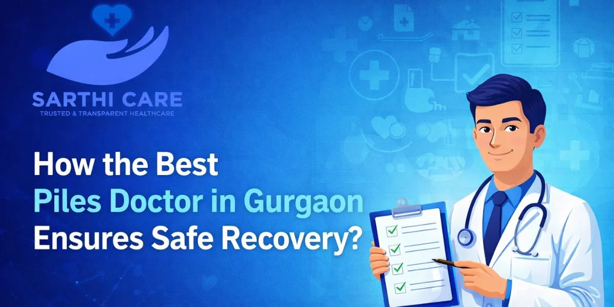 How the Best Piles Doctor in Gurgaon Ensures Safe Recovery