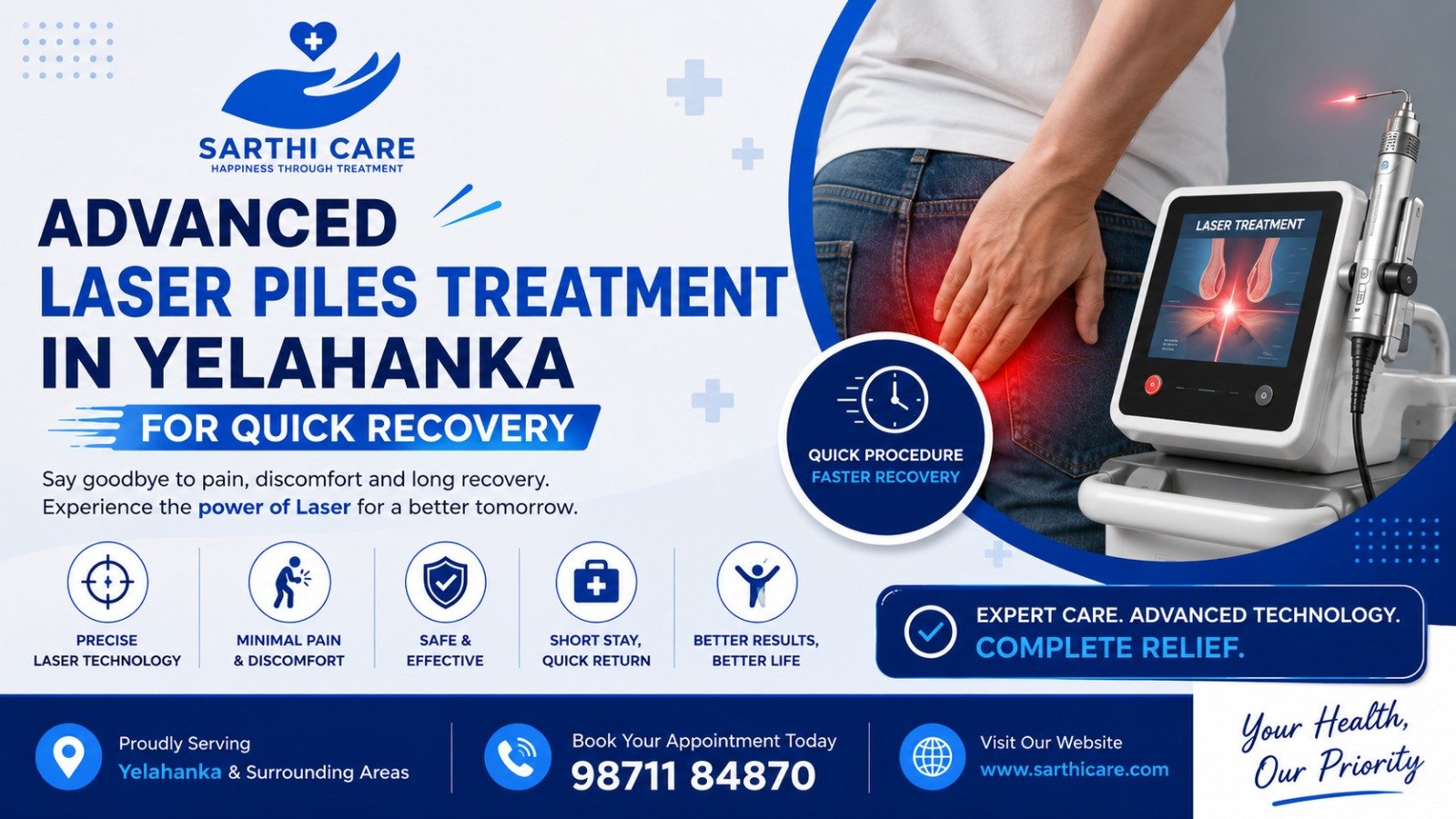 Advanced Laser Piles Treatment in Yelahanka