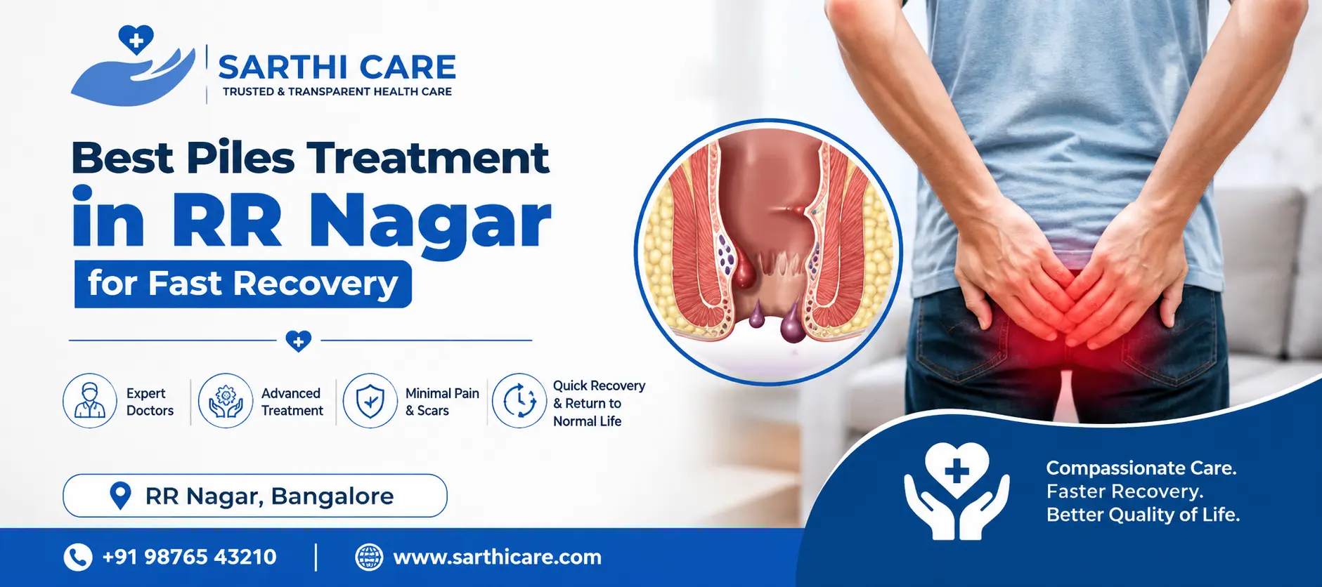 Best Piles Treatment in RR Nagar for Fast Recovery